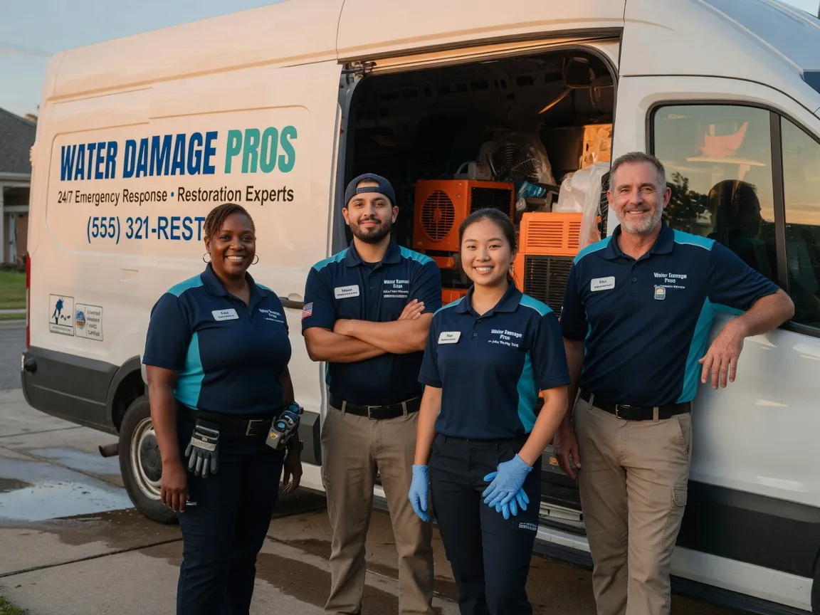 Water Damage Restoration company in Newcastle, TX