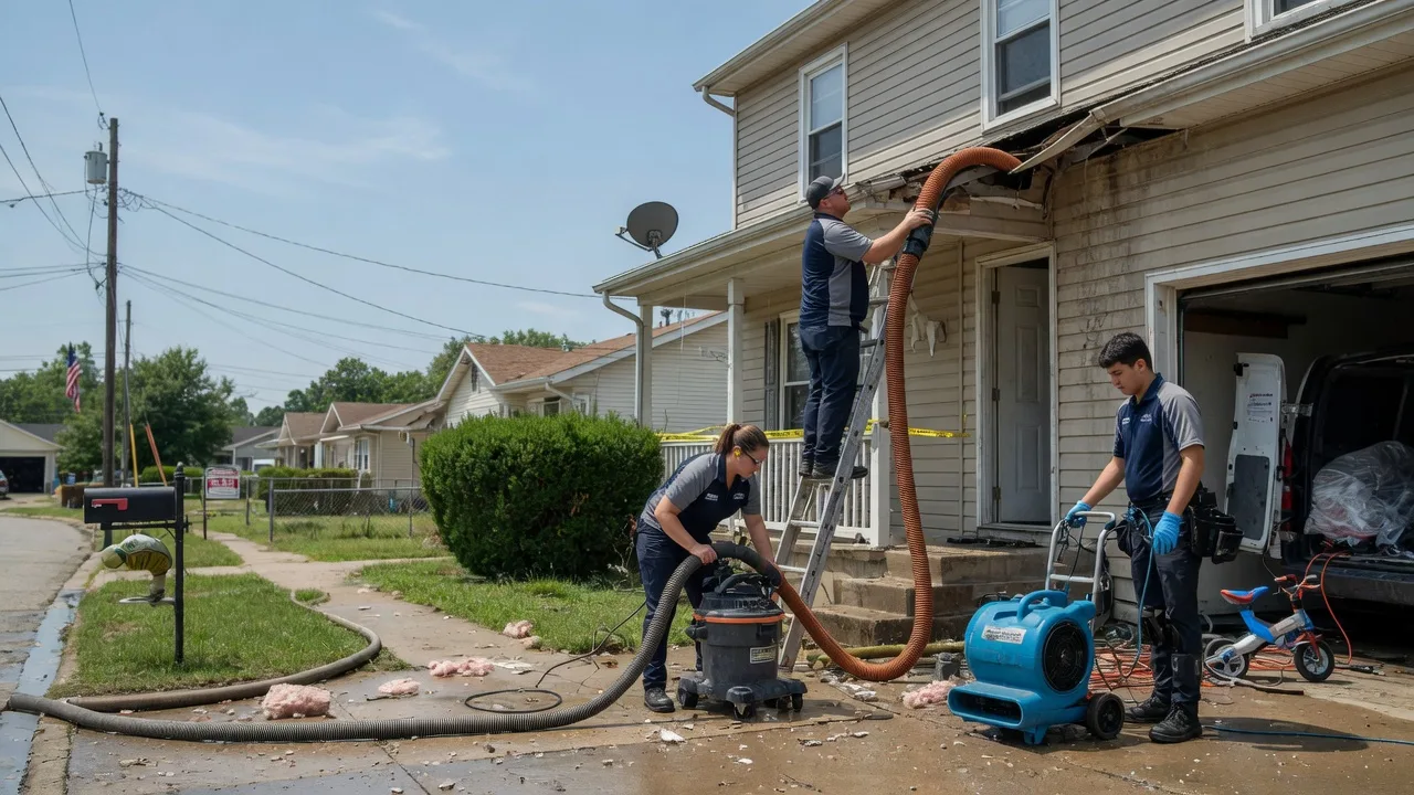 Water Damage Restoration in Newcastle, TX near me